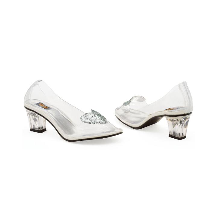 Clear Ariel Dress Up Shoes