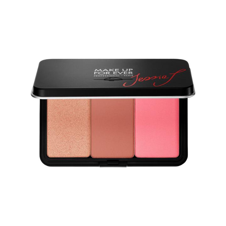 Make Up For Ever Jessie J Artist Face Color Trio Palette