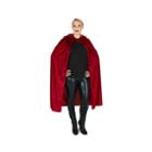 Wine Velvet Adult Cape One Size Fits Most