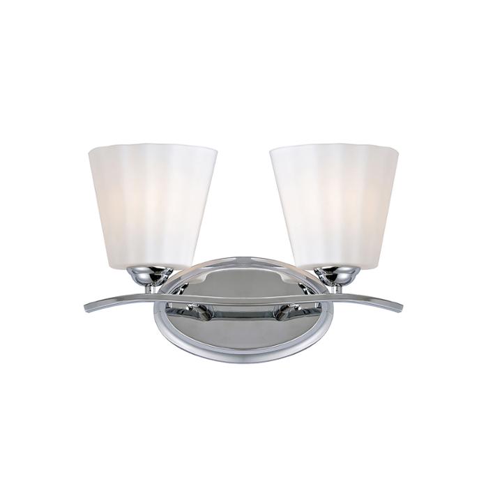 Sophia 2-light Chrome Bath Vanity