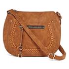 Louis Cardy Front Pocket Saddle Shoulder Bag