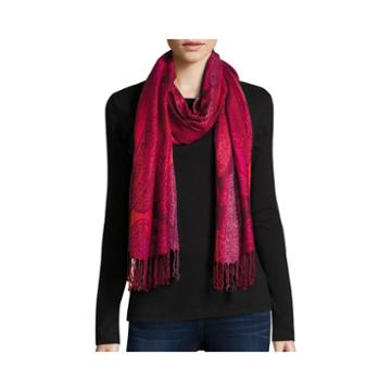 Allover Paisley Oblong Scarf