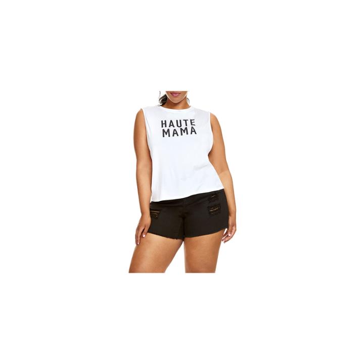 Fashion To Figure Haute Mama Muscle Tank - Plus