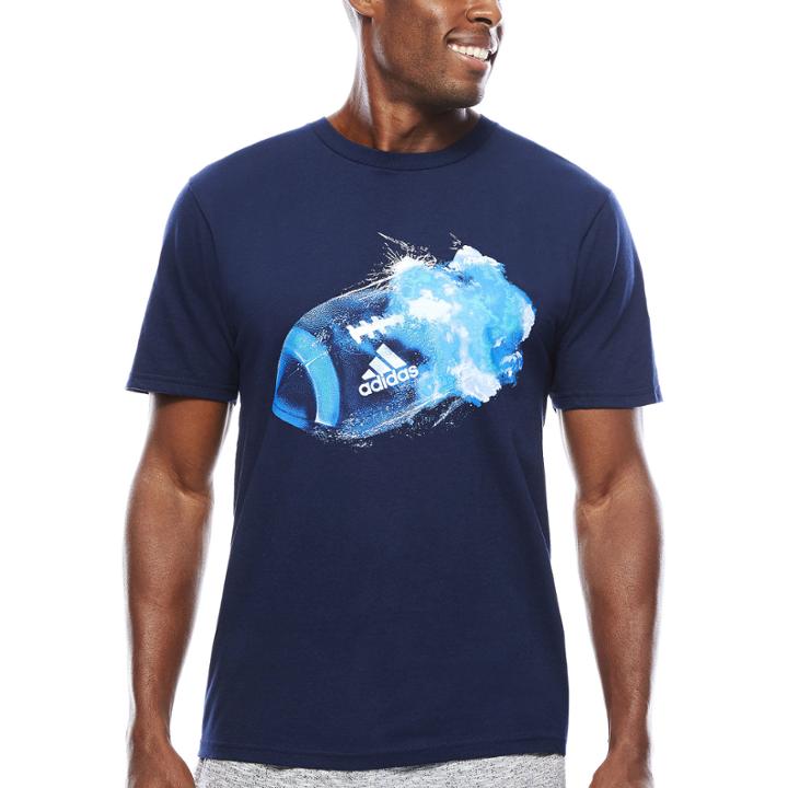 Adidas Short-sleeve Big Play Cotton Tee