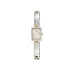 Armitron 5331 Womens Silver Dial Rectangular Bangle Watch