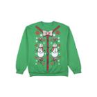Frosty Jingle Graphic Fleece Sweatshirt