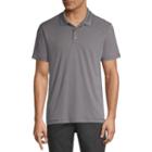 Axist Short Sleeve Jacquard Woven Polo Shirt