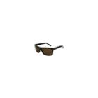 Kenneth Cole Sunglasses - Kc 4128 / Frame: Olive Green Stripe Lens: Brown
