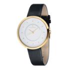 Fjord Mens Black Strap Watch-fj-3024-04