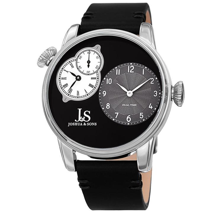 Rugarmour Mens Black Strap Watch-j-142ssbk