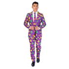 Suitmeister Purple Mardi Gras 3-pc. Suit Set