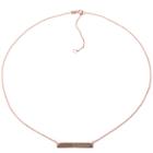 Silver Treasures Besties Womens Pendant Necklace