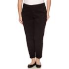 Liz Claiborne Curvy Fit Slim Pants-plus