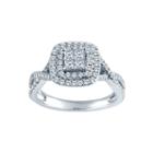 5/8 Ct. T.w. 14k White Gold Diamond Engagement Ring