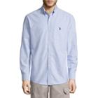 U.s. Polo Assn. Stretch Oxford Sportshirt Button-front Shirt