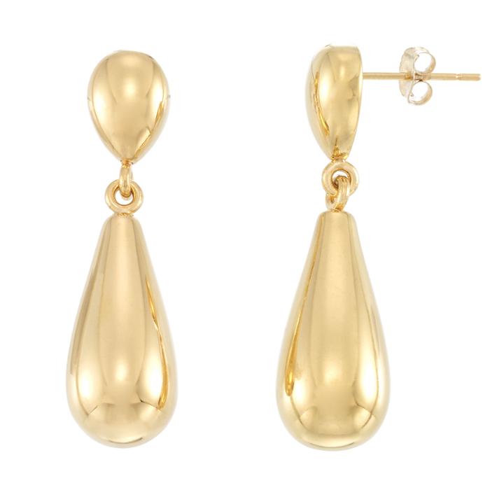 Gold Opulence 14k Gold Drop Earrings