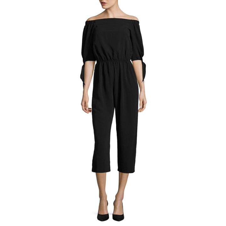 Kelly Renee 3/4 Sleeve Off The Shoulder Jumpsuit