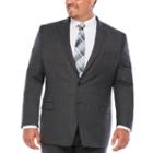 Collection By Michael Strahan Stripe Classic Fit Suit Jacket-big And Tall