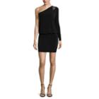 Nicole By Nicole Miller One-shoulder Blouson Dress