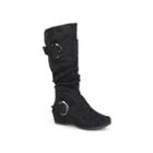 Journee Collection Jester Slouch Knee-high Boots - Wide Calf