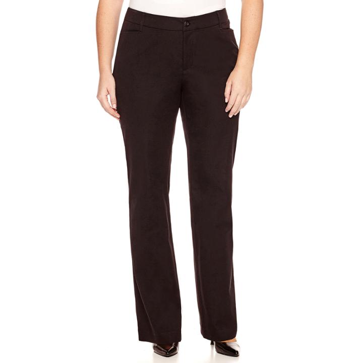 St. John's Bay Bi-stretch Pants-plus (32/30 Short)