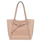 Perlina Shine Ii Leather Tote Bag
