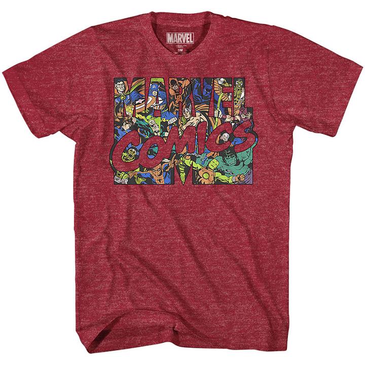 Marvel Retro Crew Graphic Tee