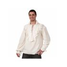 Fancy White Pirate Shirt Adult