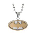 Dc Comics Stainless Steel Batman Pendant