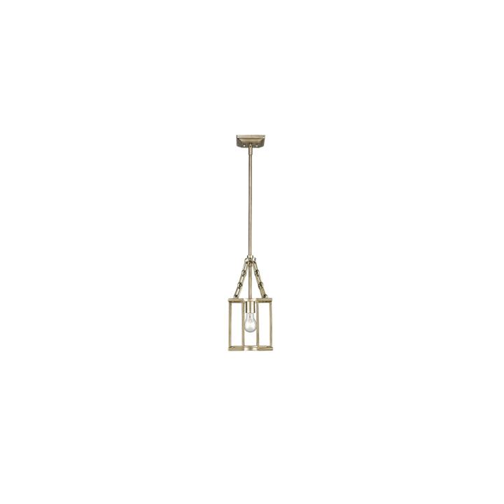 Bellare Mini Pendant In White Gold