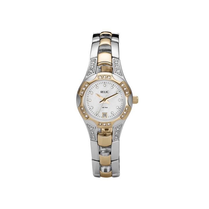 Relic Womens Mother-of-pearl Watch Zr11761