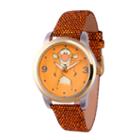 Disney Winnie The Pooh Womens Gold Tone Strap Watch-wds000353