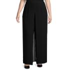 Scarlett Loose Fit Crepe Pull-on Pants-plus