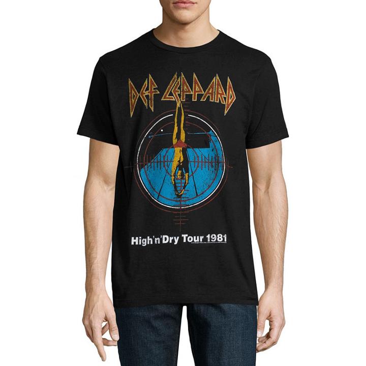 Def Leppard High N Dry Diver Graphic Tee