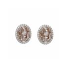 2 1/3 Ct. T.w. Pink Diamond 18k Gold Stud Earrings
