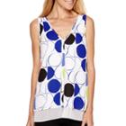 Worthington Sleeveless Handkerchief Hem Blouse - Tall