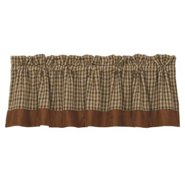 Hiend Accents 84x18 Crestwood Houndstooth Valance