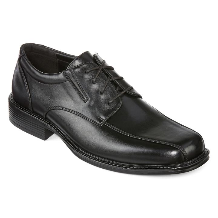 Stafford Floq Mens Oxford Dress Shoes