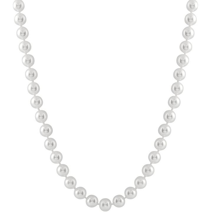 Womens Pearl 14k Gold Strand Necklace
