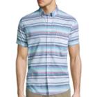 Arizona Short-sleeve Stripe Woven Shirt
