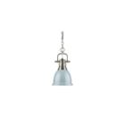 Duncan Small Pendant With Chain In Pewter