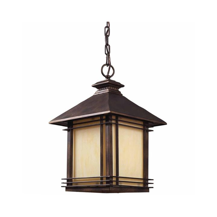 Blackwell 1-light Outdoor Led Pendant In Hazlenut Bronze