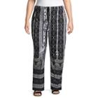 Knit Printed Pant-plus
