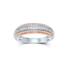 Limited Quantities 1/2 Ct. T.w. Diamond Milgrain Ring
