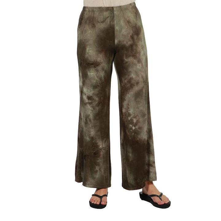 24/7 Comfort Apparel Sunrise Palazzo Pants