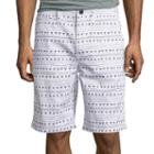 Arizona Printed Flat-front Shorts