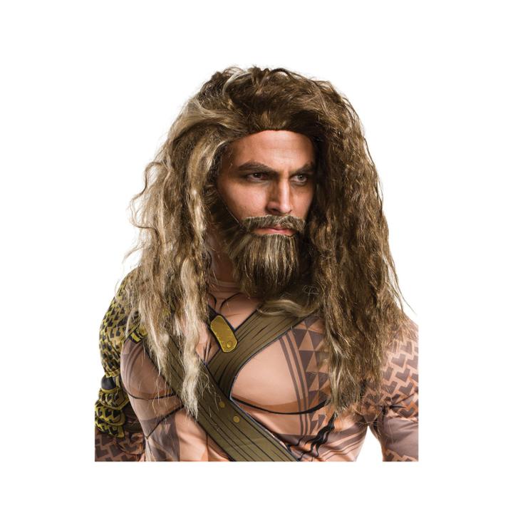 Batman V Superman Dawn Of Justice: Aquaman Adult Beard And Wig
