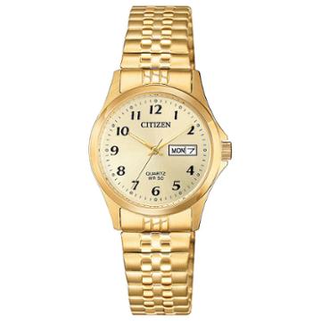 Citizen Quartz Womens Gold Tone Expansion Watch-eq2002-91p