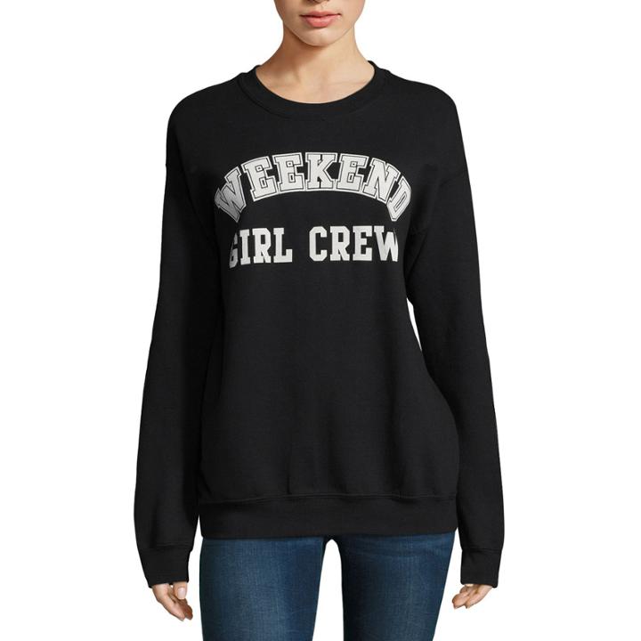 Long Sleeve Weekend Sweatshirt-juniors