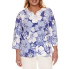 Alfred Dunner Tunic Top-plus
